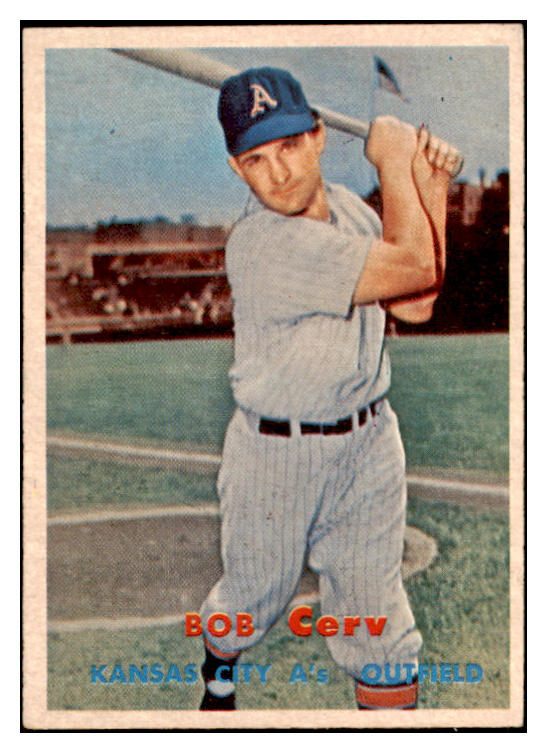 1957 Topps Baseball #269 Bob Cerv A's EX-MT 530382