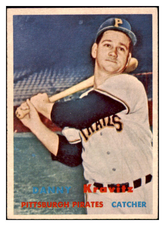 1957 Topps Baseball #267 Danny Kravitz Pirates EX-MT 530383