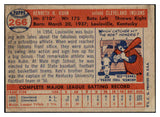 1957 Topps Baseball #266 Ken Kuhn Indians EX-MT 530385