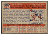 1957 Topps Baseball #325 Fran Bolling Tigers EX-MT 530388