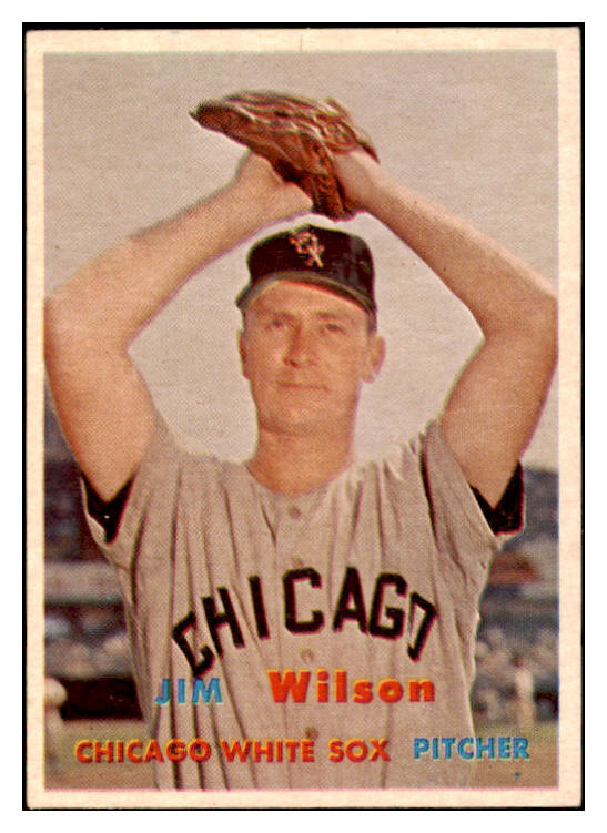 1957 Topps Baseball #330 Jim Wilson White Sox EX-MT 530390