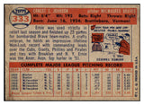 1957 Topps Baseball #333 Ernie Johnson Braves EX-MT 530393