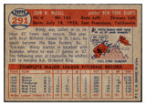 1957 Topps Baseball #291 Windy McCall Giants EX-MT 530399