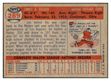 1957 Topps Baseball #289 Jim Bolger Cubs EX-MT 530401
