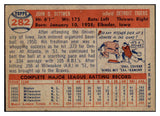 1957 Topps Baseball #282 Jack Dittmer Tigers EX-MT 530407