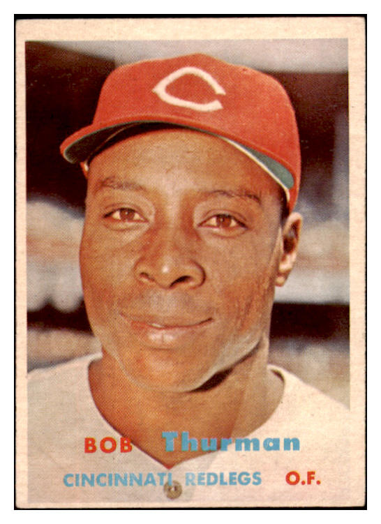 1957 Topps Baseball #279 Bob Thurman Reds EX-MT 530409