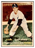 1957 Topps Baseball #344 Paul Lapalme White Sox EX-MT 530416