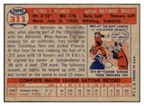 1957 Topps Baseball #311 Al Pilarcik Orioles EX-MT 530426