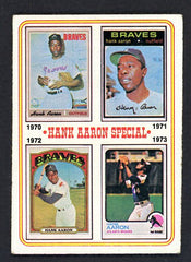 1974 Topps Baseball #006 Hank Aaron Braves VG 530446