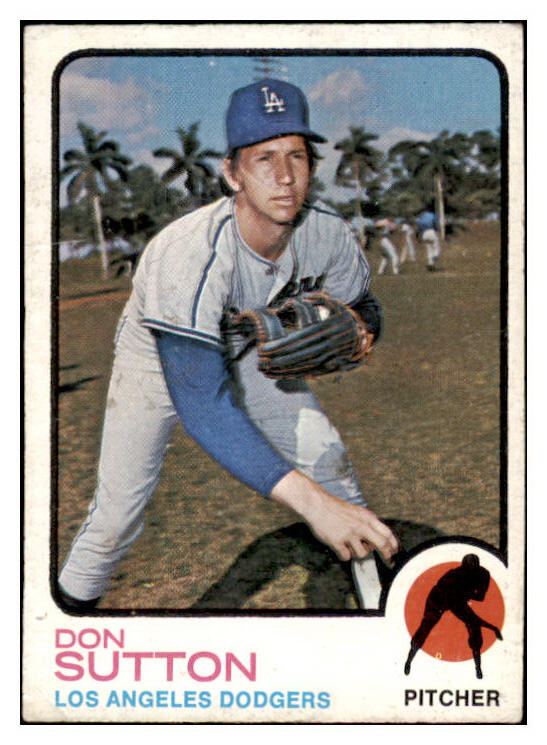 1973 Topps Baseball #010 Don Sutton Dodgers VG-EX 530447