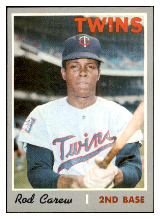 1970 Topps Baseball #290 Rod Carew Twins EX 530452
