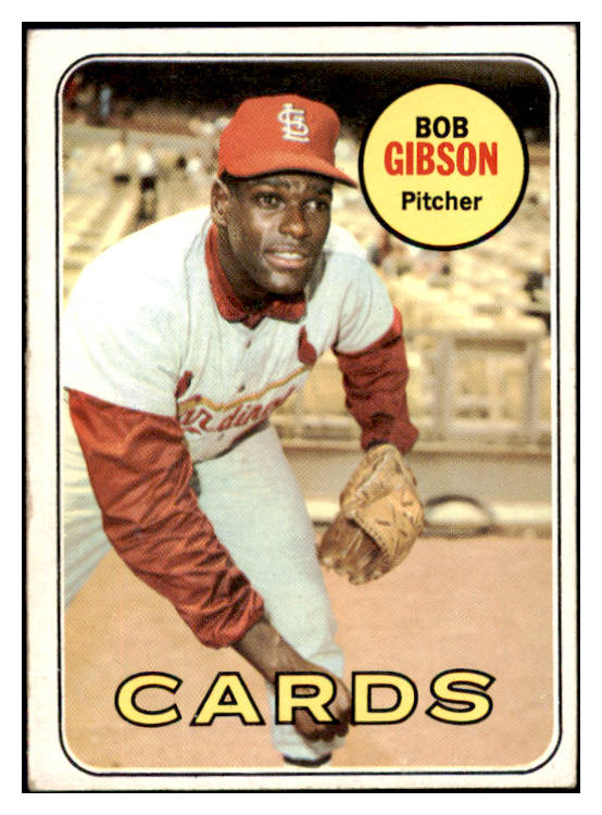 1969 Topps Baseball #200 Bob Gibson Cardinals VG-EX 530480