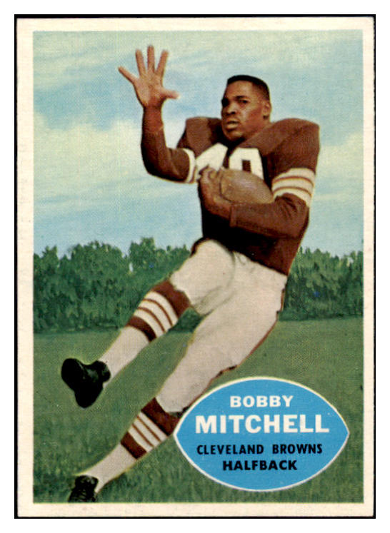 1960 Topps Football #025 Bobby Mitchell Browns EX 530514