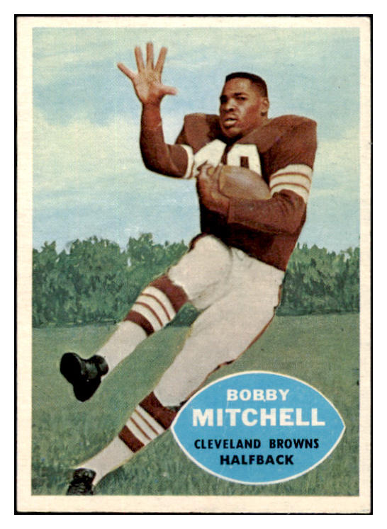 1960 Topps Football #025 Bobby Mitchell Browns EX 530515