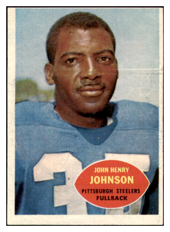 1960 Topps Football #094 John Henry Johnson Steelers EX 530520