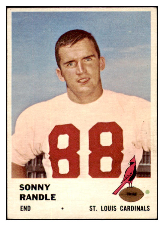1961 Fleer Football #024 Sonny Randle Cardinals VG-EX 530524