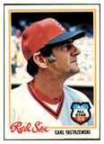 1978 Topps Baseball #040 Carl Yastrzemski Red Sox EX 530527