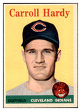 1958 Topps Baseball #446 Carroll Hardy Indians EX-MT 530531