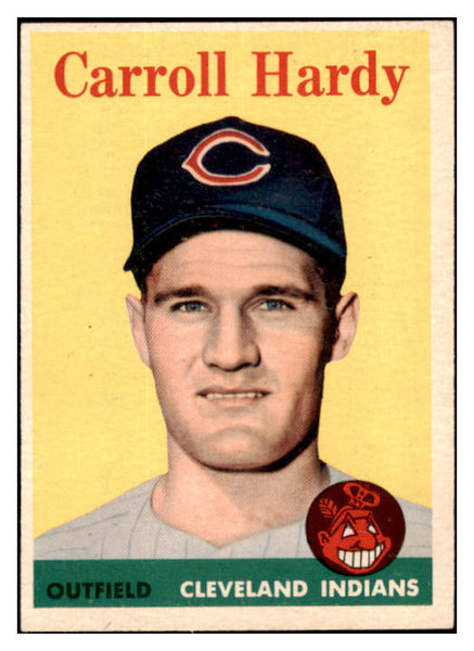 1958 Topps Baseball #446 Carroll Hardy Indians EX-MT 530531