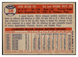 1957 Topps Baseball #038 Nellie Fox White Sox VG 530534