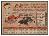 1958 Topps Baseball #115 Jim Bunning Tigers EX-MT 530535