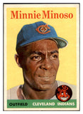 1958 Topps Baseball #295 Minnie Minoso Indians EX-MT 530539