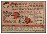 1958 Topps Baseball #190 Red Schoendienst Braves EX+/EX-MT 530550