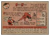 1958 Topps Baseball #100 Early Wynn White Sox EX+/EX-MT 530553