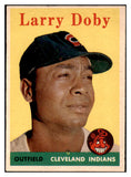 1958 Topps Baseball #424 Larry Doby Indians EX-MT 530556