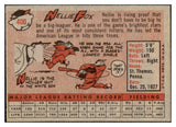 1958 Topps Baseball #400 Nellie Fox White Sox EX-MT 530557