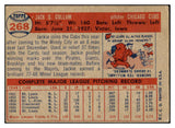 1957 Topps Baseball #268 Jackie Collum Cubs EX 530620