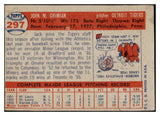 1957 Topps Baseball #297 Jack Crimian Tigers EX 530621