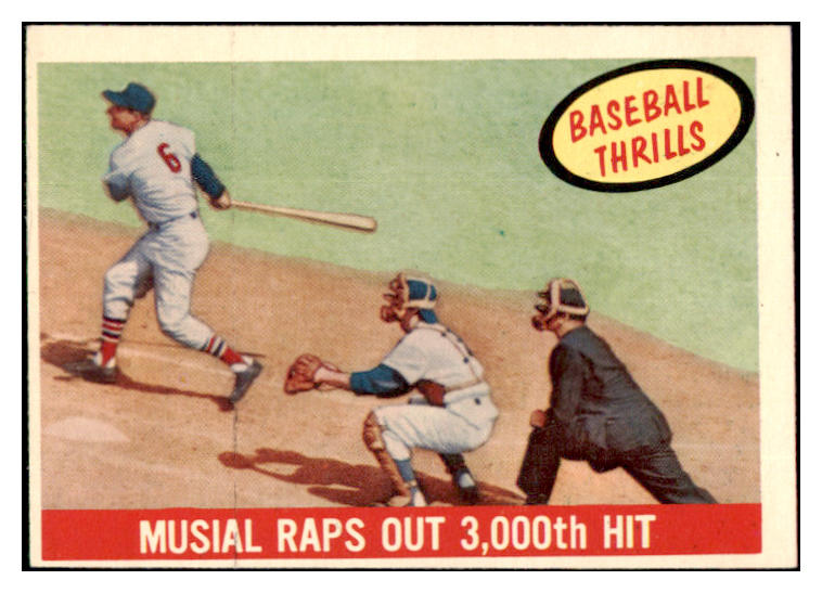 1959 Topps Baseball #470 Stan Musial IA Cardinals EX 530625