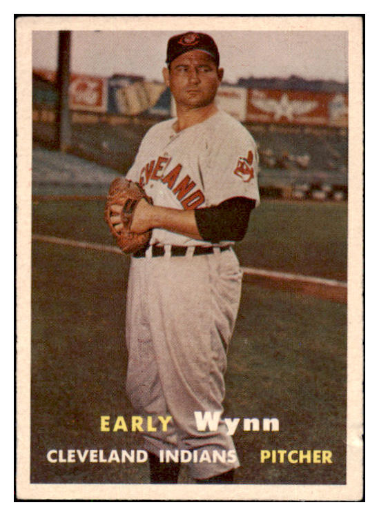 1957 Topps Baseball #040 Early Wynn Indians GD-VG 530635