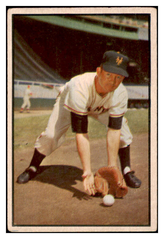 1953 Bowman Color Baseball #001 Davey Williams Giants VG 530640