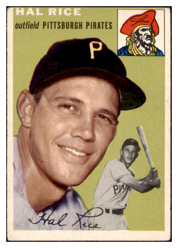 1954 Topps Baseball #095 Hal Rice Pirates VG-EX 530646