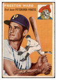 1954 Topps Baseball #072 Preston Ward Pirates VG-EX 530667