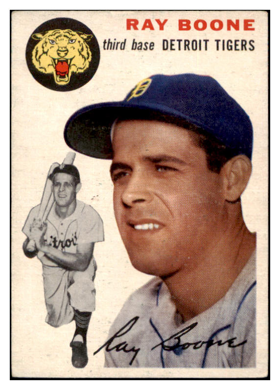 1954 Topps Baseball #077 Ray Boone Tigers VG-EX 530669