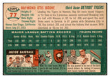 1954 Topps Baseball #077 Ray Boone Tigers VG-EX 530669