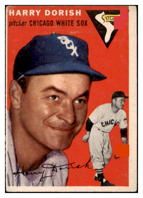 1954 Topps Baseball #110 Harry Dorish White Sox VG-EX 530679