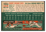 1954 Topps Baseball #113 Bob Boyd White Sox VG-EX 530682