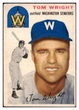 1954 Topps Baseball #140 Tom Wright Senators VG-EX 530697