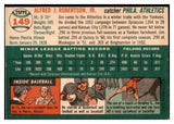 1954 Topps Baseball #149 Jim Robertson A's VG-EX 530699