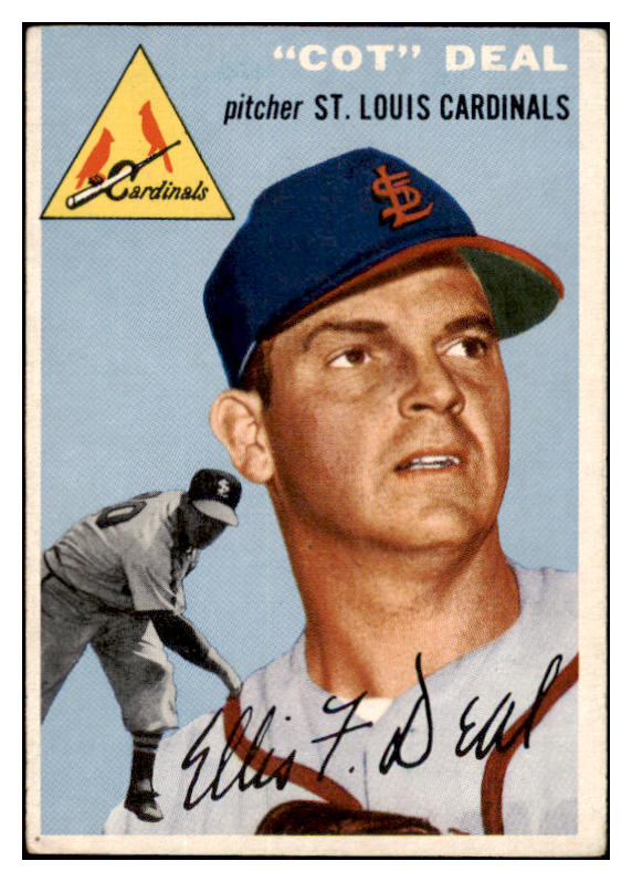 1954 Topps Baseball #192 Cot Deal Cardinals VG-EX 530724