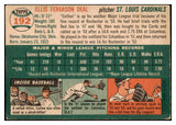 1954 Topps Baseball #192 Cot Deal Cardinals VG-EX 530724