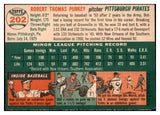 1954 Topps Baseball #202 Bob Purkey Pirates VG-EX 530728