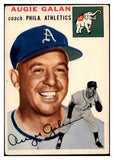 1954 Topps Baseball #233 Augie Galan A's VG-EX 530741