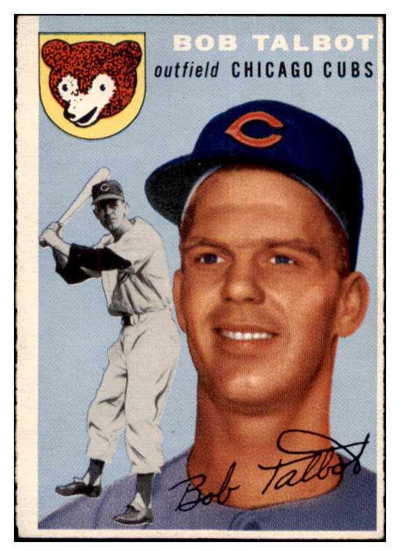 1954 Topps Baseball #229 Bob Talbot Cubs VG-EX 530743