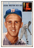 1954 Topps Baseball #221 Dick Brodowski Red Sox VG-EX 530746