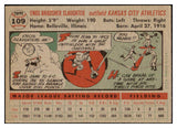 1956 Topps Baseball #109 Enos Slaughter A's EX+/EX-MT Gray 530755